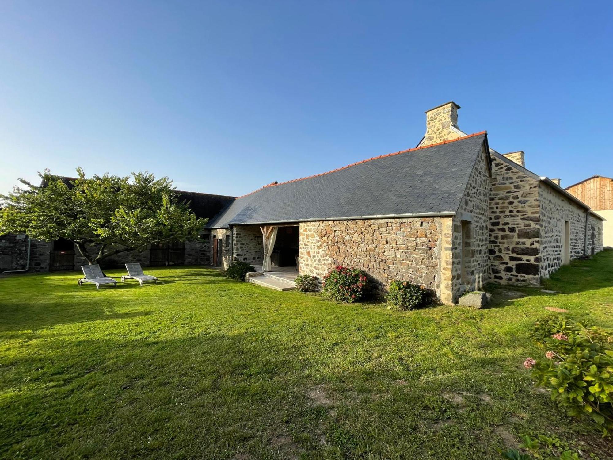 Les Cottages Du Manoir, Jacuzzi -Crozon Eksteriør billede