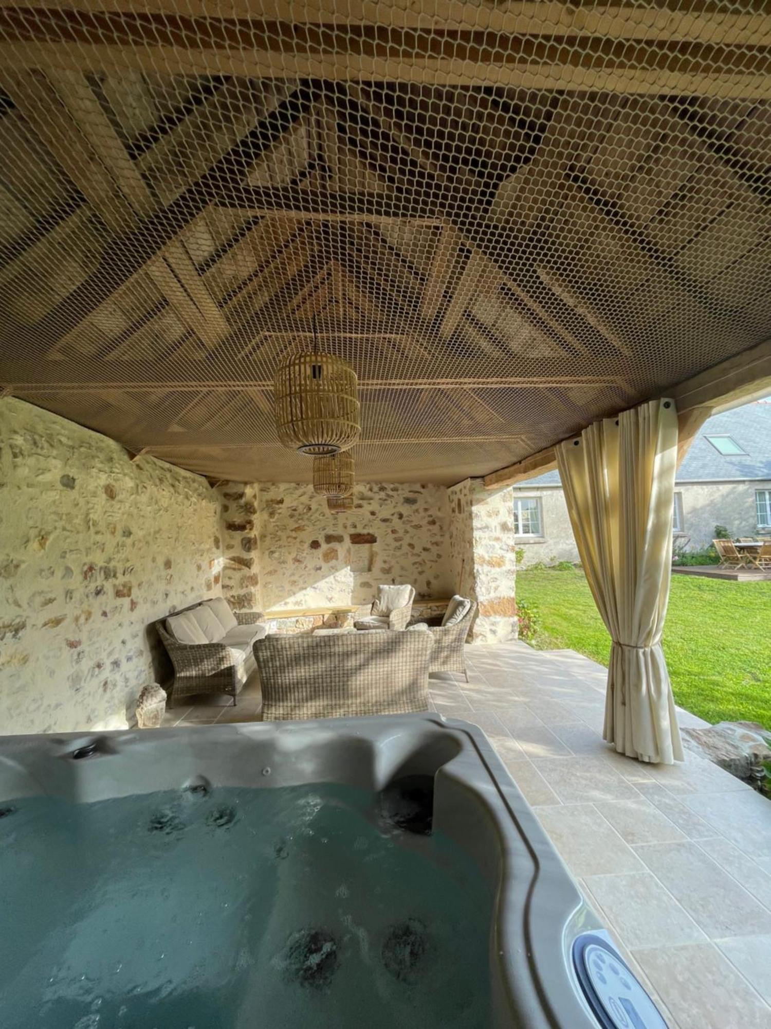 Les Cottages Du Manoir, Jacuzzi -Crozon Eksteriør billede