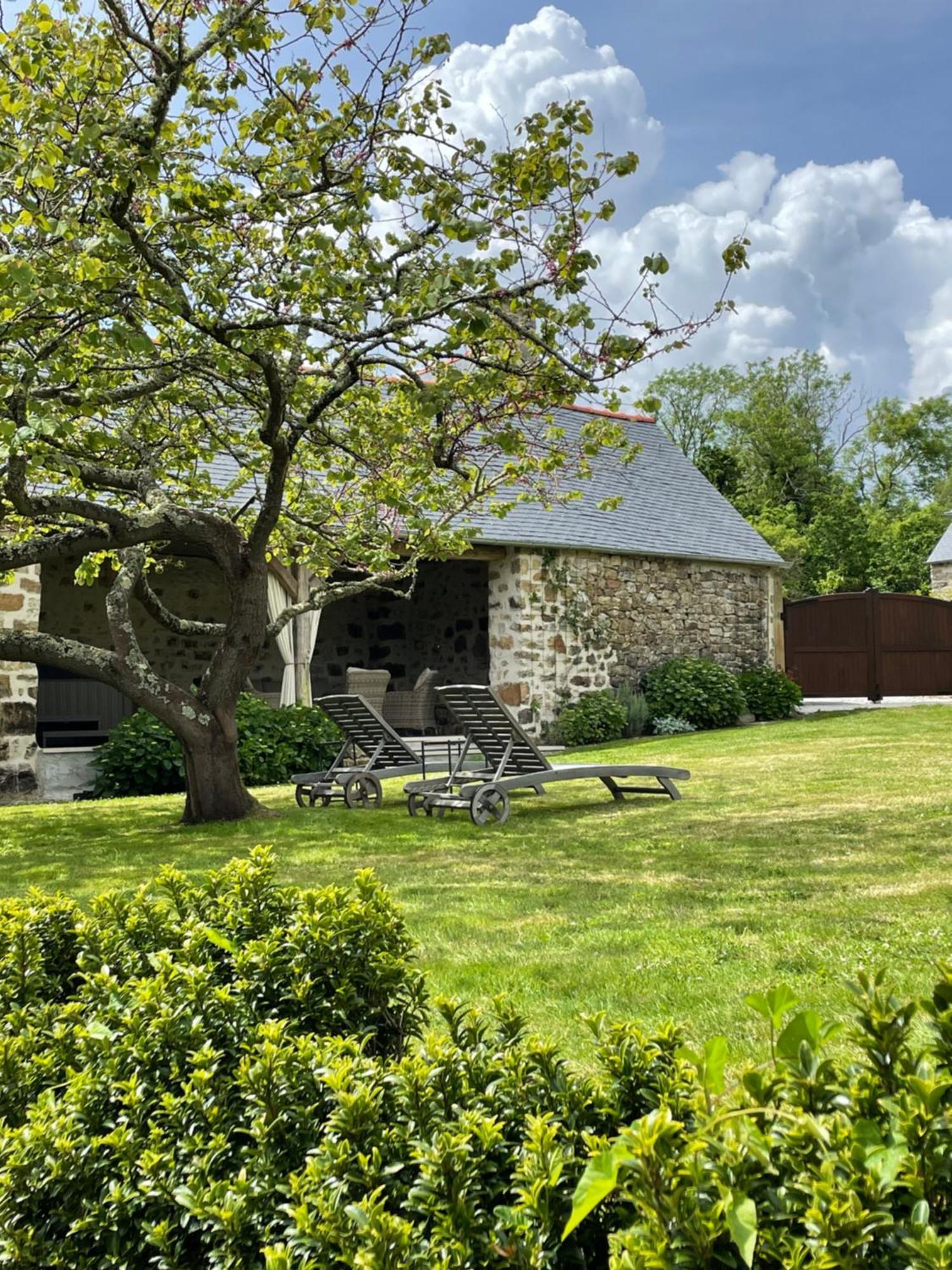 Les Cottages Du Manoir, Jacuzzi -Crozon Eksteriør billede